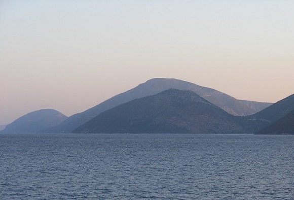 Ithaki with Mt Neriton from the southwest