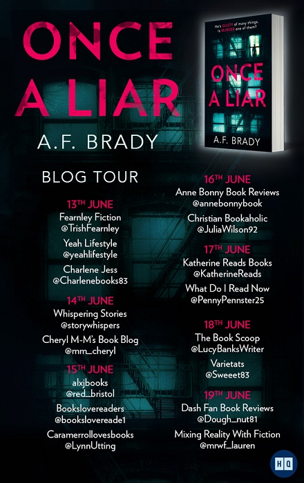 Once a Liar tour poster