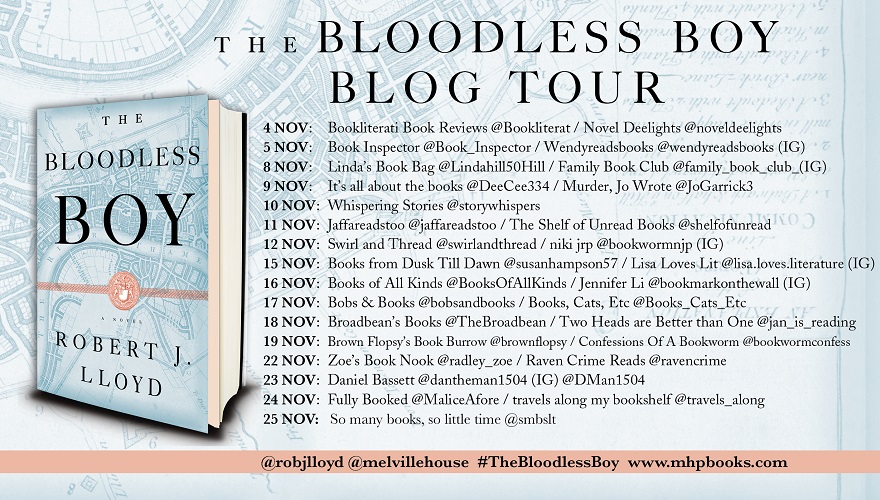 Bloodless Boy blog tour